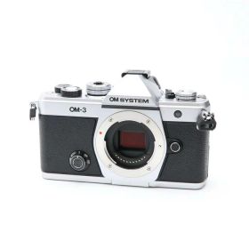 【中古】 《美品》 OM SYSTEM OM-3 ボディ シルバー [ デジタルカメラ ]