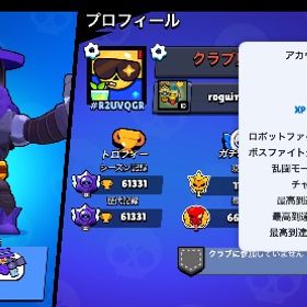 ✨破壊💥古参最強垢 | ブロスタ(ブロウルスターズ)のアカウントデータ、RMTの販売・買取一覧