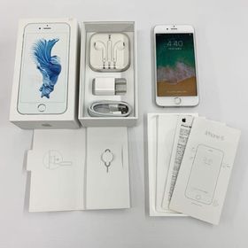 《ジャンク扱い》Softbank Apple iPhone6S 128GB MKQU2J/A シルバー【白ロム】【利用制限：○】【iOS 15.8.5】併売《家電・山城店》O7722