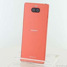 Xperia 8 64GB オレンジ SOV42 auロック解除SIMフリー