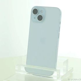 〔中古品〕 iPhone15 128GB ブルー MTML3J／A SIMフリー【344】