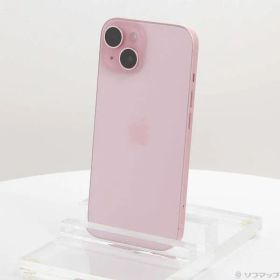 〔中古品〕 iPhone15 128GB ピンク MTMJ3J／A SIMフリー【258】
