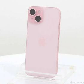 〔中古品〕 iPhone15 128GB ピンク MTMJ3J／A SIMフリー【198】