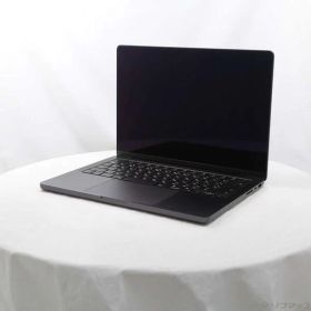 【中古】Apple(アップル) 〔展示品〕 MacBook Pro 14.2-inch Late-2024 MW2U3J／A Apple M4 10コアCPU_10コアGPU 16GB SSD512GB スペースブラック 〔15.7 Sequoia〕 【377-ud】