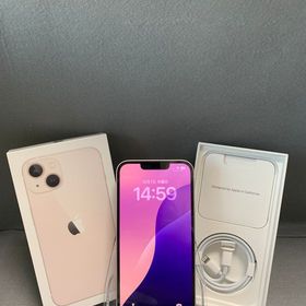 超美品 国内版 SIMフリー iPhone13 128GB ピンク色