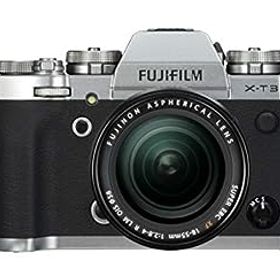 【中古】（非常に良い）FUJIFILM ミラーレス一眼カメラ X-T3レンズキット シルバー X-T3LK-S
