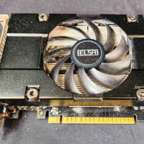 【動作未確認】ELSA GEFORCE GTX 750 Ti 2GB S.A.C／GD750-2GEBT2／NVIDIA GDDR5／2014年製／PCパーツ グラフィックボード／60サイズ発送
