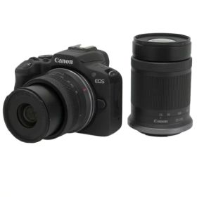 【Canon】キヤノン『EOS R100 ダブルズームキット』2023年6月発売 ミラーレス一眼カメラ 1週間保証【中古】