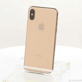 【中古】Apple(アップル) iPhoneXS 64GB ゴールド MTAY2J／A SIMフリー 【262-ud】