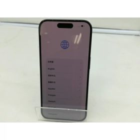 【中古】Apple docomo 【SIMフリー】 iPhone 15 Pro 1TB ブラックチタニウム MTUQ3J/A【川崎】保証期間1ヶ月【ランクB】
