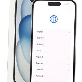 【Apple】アップル『iPhone 15 / 6.1inch / 128GB / SIMフリー / ブルー』MTML3J/A 2023年9月発売 スマートフォン 1週間保証【中古】