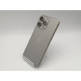 【中古】Apple SoftBank 【SIMフリー】 iPhone 15 Pro Max 256GB ナチュラルチタニウム MU6R3J/A【町田】保証期間1ヶ月【ランクC】