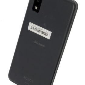 【SHARP】シャープ『AQUOS wish2 / 5.7inch / 64GB / SIMロック解除済 ドコモ / チャコール』SH-51C 2022年6月発売 スマートフォン 1週間保証【中古】