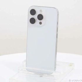 【中古】Apple(アップル) iPhone16 Pro 128GB ホワイトチタニウム MYMW3J／A SIMフリー 【344-ud】
