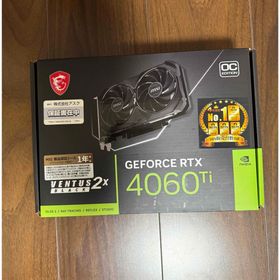 エムエスアイ(msi)のMSI RTX4060Ti 8G Ventis 2X OC(PCパーツ)