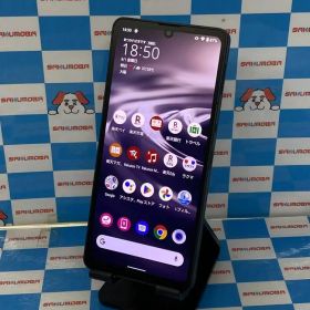 【中古】AQUOS sense6 4GB/64GB ブラック SH-RM19 楽天モバイル版SIMフリー