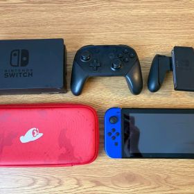 Nintendo Switch本体(箱無し)+プロコン+ケース+SDカード