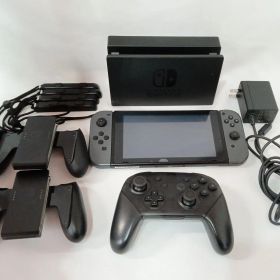 ♪ NintendoSwitch 黒 2017 旧型 本体 プロコン セット ※箱無し