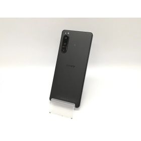 【中古】SONY SoftBank 【SIMフリー】 Xperia 5 IV 8GB 128GB A204SO ブラック【広島本通】保証期間1ヶ月【ランクB】