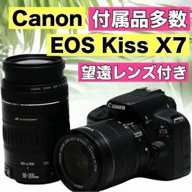 ✨初心者おすすめ✨Canon EOS Kiss X7 一眼レフカメラ スマホ転送