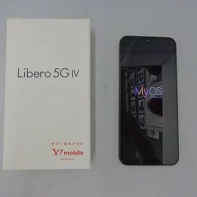 【全品ポイント10倍！要エントリー】【期間限定セール】ワイモバイル Y!mobile Libero 5G IV ブラック A302ZT 【中古】