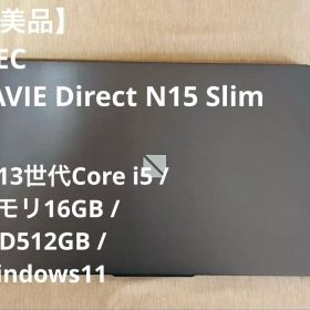 【美品】NEC LAVIE Direct N15 Slim 16GB 512GB