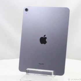 【中古】Apple(アップル) iPad Air 第5世代 64GB パープル MME23J／A Wi-Fi 【305-ud】