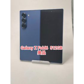 ギャラクシー(Galaxy)の【美品】Galaxy Z Fold6 ネイビー 512GB 韓国版(スマートフォン本体)