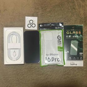 アイフォーン(iPhone)のiPhone16Pro 256GB ホワイトチタニウム(スマートフォン本体)