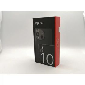 【未使用】SHARP 国内版 【SIMフリー】 AQUOS R10 チャコールブラック 12GB 512GB SH-M31【ECセンター】保証期間3ヶ月