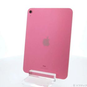【中古】Apple(アップル) iPad 第10世代 64GB ピンク MPQ33J／A Wi-Fi 【344-ud】