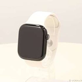 【中古】Apple(アップル) Apple Watch Series 10 GPS + Cellular 46mm ジェットブラックアルミニウムケース ライトブラッシュスポーツバンド【291-ud】