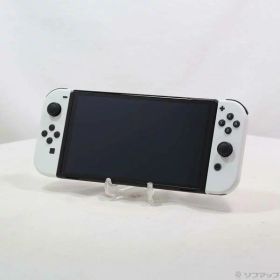 【中古】Nintendo(任天堂) Nintendo Switch 有機ELモデル Joy-Con(L)／(R) ホワイト 【344-ud】