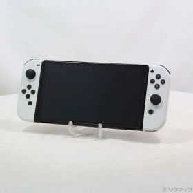 【中古】Nintendo(任天堂) Nintendo Switch 有機ELモデル Joy-Con(L)／(R) ホワイト 【198-ud】