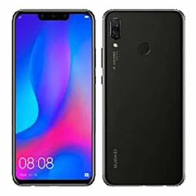 【中古】【安心保証】 HUAWEI nova 3 PAR-LX9[128GB] SIMフリー ブラック