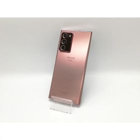 【中古】SAMSUNG docomo 【SIMロック解除済み】 Galaxy Note20 Ultra 5G ミスティック ブロンズ 12GB 256GB SC-53A【福岡天神】保証期間1ヶ月【ランクB】