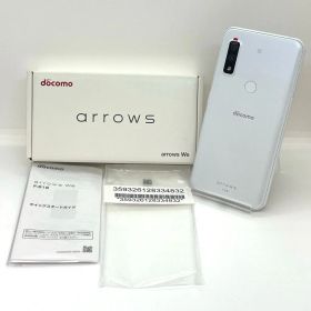 【新品同様】arrows We F-51B ホワイト docomo SIMフリー 64GB／4GB スマートフォン本体 送料無料