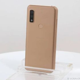 〔中古品〕 arrows We 64GB ローズゴールド FCG01 au SIMフリー【276】