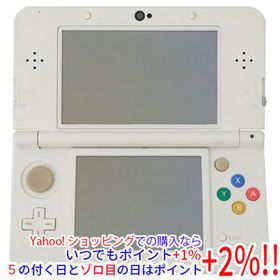 【中古】任天堂 Newニンテンドー3DS ホワイト 本体のみ 本体・液晶画面いたみ