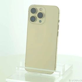 〔中古品〕 iPhone13 Pro 256GB ゴールド MLUQ3J／A SIMフリー【258】