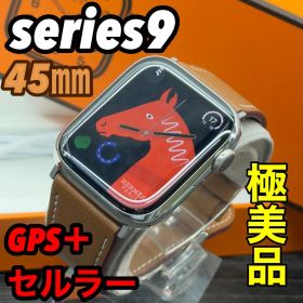 2933 ほぼ未使用 Apple Watch エルメス シリーズ9 シルバー
