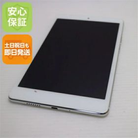 【中古】 超美品 701HW MediaPad M3 Lite s ホワイト タブレット 本体 白ロム 中古 土日祝発送OK
