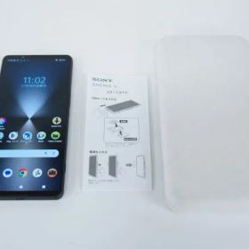 【中古美品】Xperia 1 VI ブラック (12GB 256GB XQ-EC44) (国内版SIMフリー) (バッテリー最大容量:80%以上)
