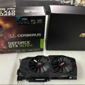 【未使用】ASUS CERBERUS GeForce GTX 1070 8GB