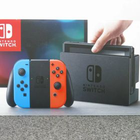 【全品ポイント10倍！要エントリー】ニンテンドー Nintendo Nintendo Switch Joy-Con (L) ネオングリーン/ (R) ネオンピンク HAC-S-KABAA 【中古】