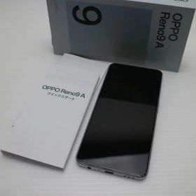 【中古】美品 OPPO Reno9 A ムーンホワイト SIMフリー スマホ OPPO 安心保証 即日発送 土日祝発送OK
