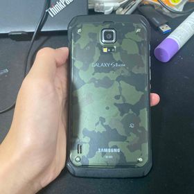 ギャラクシー(Galaxy)のSAMSUNG GALAXY S5 Active SC-02G Camo Gre(スマートフォン本体)
