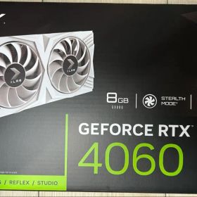 【ほぼ新品】GeForce RTX 4060 8GB White Edition