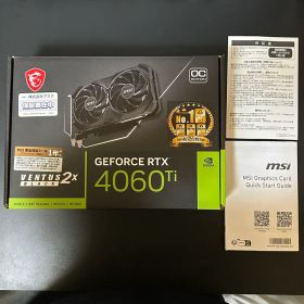 MSI GeForce RTX 4060 Ti VENTUS 2X BLACK