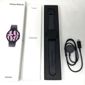 ◆Galaxy Watch6 40mm SM-R935NZKALUC グラファイト【韓国版】スマートウォッチ ギャラクシー 中古◆17086★